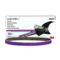 3M 33437 Cubitron II 36+ 3/8" x 13" File Belt - 10 Belts/Box - nabinsacestore.shop