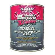 5 STAR® Xtreme 5400 Hi-Solids Acrylic Lacquer Primer Surfacer, Gray - nabinsacestore.shop