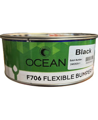 Ocean F706 Flexable Bumper Filler Black w/Hardener