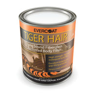 EVERCOAT Tiger Hair 101190 Long Strand Fiber Reinforced Body Filler, Gray, 3.78 L - nabinsacestore.shop