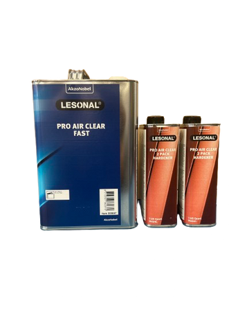 Lesonal Pro Air Clear Fast, 1 Gallon w/2 Qt Hardeners - nabinsacestore.shop