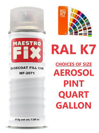 RAL K7 SINGLE STAGE PAINT - AEROSOL OR CAN (SPRAY OR ROLL ON) - nabinsacestore.shop