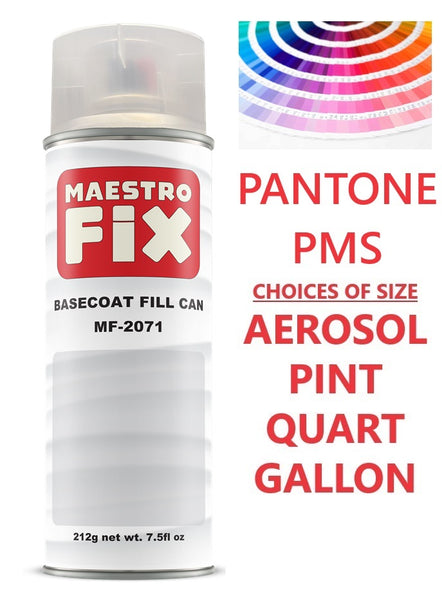 PANTONE PMS SINGLE STAGE PAINT - AEROSOL OR CAN (SPRAY OR ROLL ON) - nabinsacestore.shop