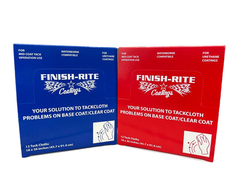 Finish-Rite Tack Cloth Blue and White - nabinsacestore.shop