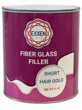 Exxen Coatings Fiberglass Filler Short Hair Gold - nabinsacestore.shop