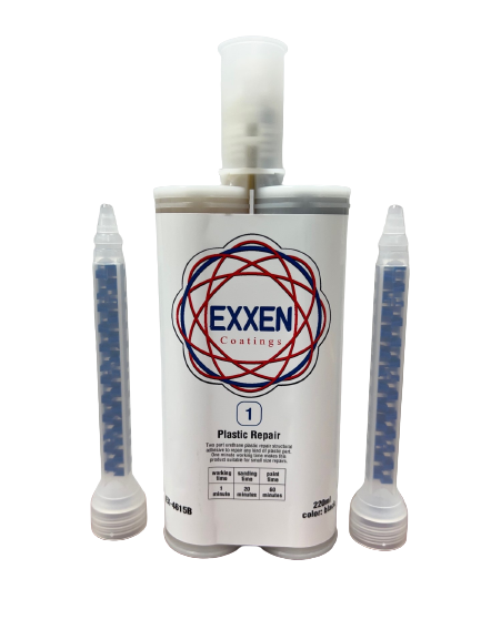 Exxen Coatings Plastic Repair 1 Minute 2 Part Adhesive - nabinsacestore.shop