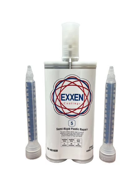 Exxen Coatings Semi-Rigid Plastic Repair 5 Minutes 2 Part Adhesive - nabinsacestore.shop