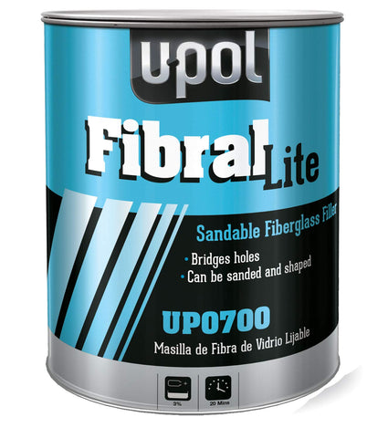 U-POL Fibral Sandable FIBERGLASS Repair Paste, UP0700 - nabinsacestore.shop