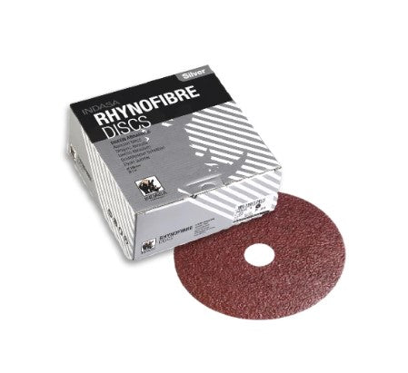 INDASA 1000-24 Rhynofibre Grinding Disc, 5 in Dia, P24 Grit - nabinsacestore.shop