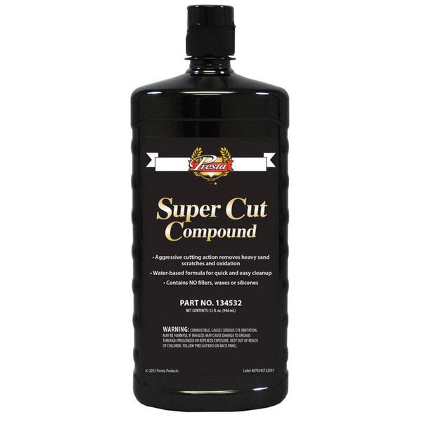 Presta 134532 Super Cut Compound, 32 oz Bottle, Off-White - nabinsacestore.shop