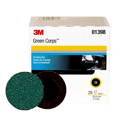 3M - 24 Grit Grinding Disc Roloc 2" / 1398 - nabinsacestore.shop