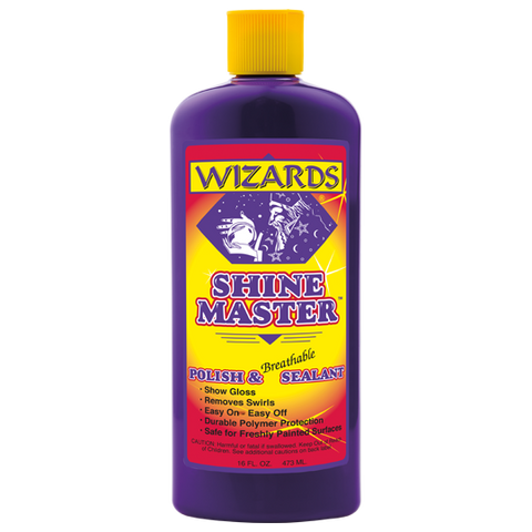 Wizards 11033 Shine Master Breathable Polish & Sealant - 16 oz. - nabinsacestore.shop