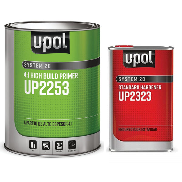 U-Pol 2253 4:1 2K High Build Primer  W/ Standard Hardener - nabinsacestore.shop