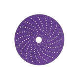 Cubitron™ II 31481 737U Sanding Abrasive Disc, 6 in Dia, 220+ Grit, Purple, Dry, Hookit™ - nabinsacestore.shop