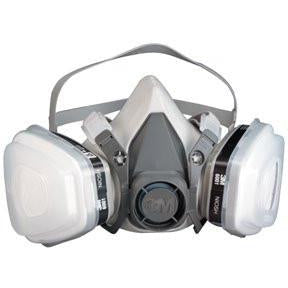 3M 07193 Dual Cartridge Respirator Assembly , Organic Vapor/P95, Large - nabinsacestore.shop