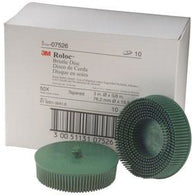 3M - 7526 Roloc Bristle Discs 50 Grit Coarse / Green - nabinsacestore.shop