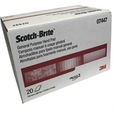 3M 07447 Scotch-Brite™ General Purpose Hand Pad, 9"x6" Scuff Pad, RED - nabinsacestore.shop