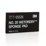 3M Wetordry Sponge Pad 20 - 2 3/4" x 5 1/2" x 3/8 in" - 05526 - nabinsacestore.shop