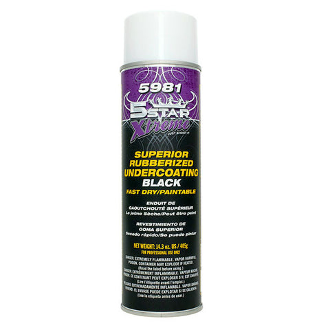 5Star 5981 Superior Rubberized Undercoating Black Aerosol - nabinsacestore.shop