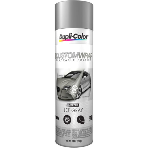 DUPLICOLOR  CUSTOM WRAP JET GRAY 14OZ - nabinsacestore.shop