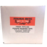 Finish-Rite Automotive Refinish Orange Masking Tape, 3/4" 60 yds/each - nabinsacestore.shop