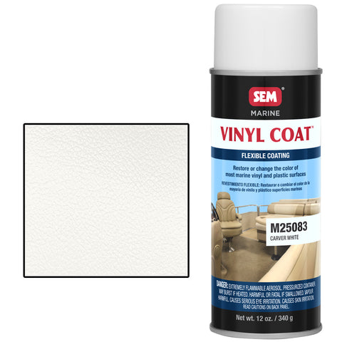 SEM-M25083 VINYL COAT™ CARVER WHITE - nabinsacestore.shop