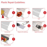 Exxen Coatings Plastic Repair 5 Minutes 2 Part Adhesive - nabinsacestore.shop