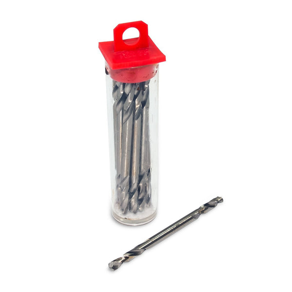 1/8" Double-ended High Speed Steel Stubby Drill Bits (12 Bits) - nabinsacestore.shop