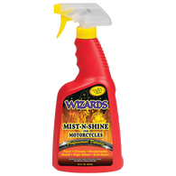 Wizards 22214 Mist-n-Shine Motorcycle Professional Detailer - 22 OZ - nabinsacestore.shop