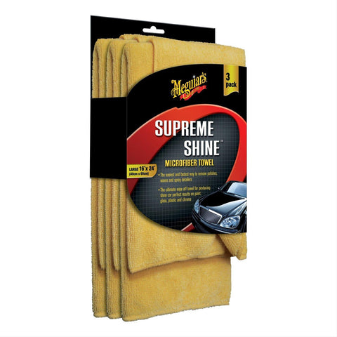 Meguiar's Supreme Shine Microfiber Towels X2020 - nabinsacestore.shop