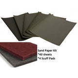 Sand Paper Kit 320 to 2000 Grit with Scuff Pads - nabinsacestore.shop