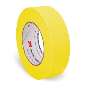 3M™ Automotive Refinish Yellow Masking Tape, 1.5" (36 mm), 06654 - nabinsacestore.shop