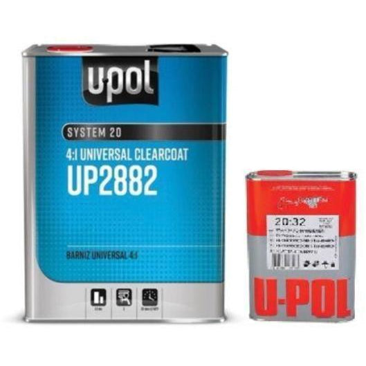 U-Pol 2K Universal Urethane Clearcoat 4:1, UP2882,  1 GAL with Hardener - nabinsacestore.shop