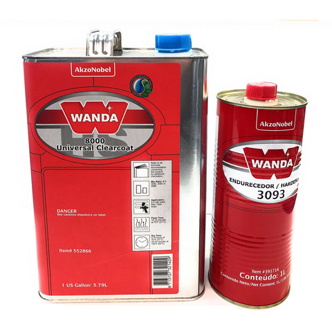 Universal Clearcoat Wanda 8000 with Qt Standard Hardener 3093 - nabinsacestore.shop